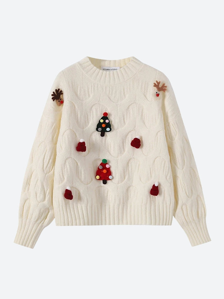 Xmas Figures Sweater - Vedlit