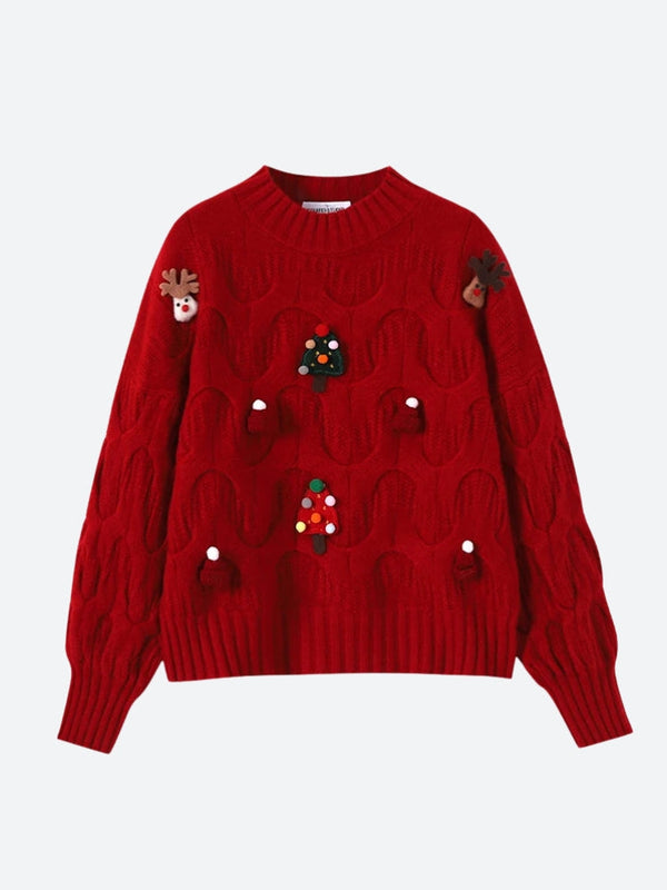 Xmas Figures Sweater - Vedlit