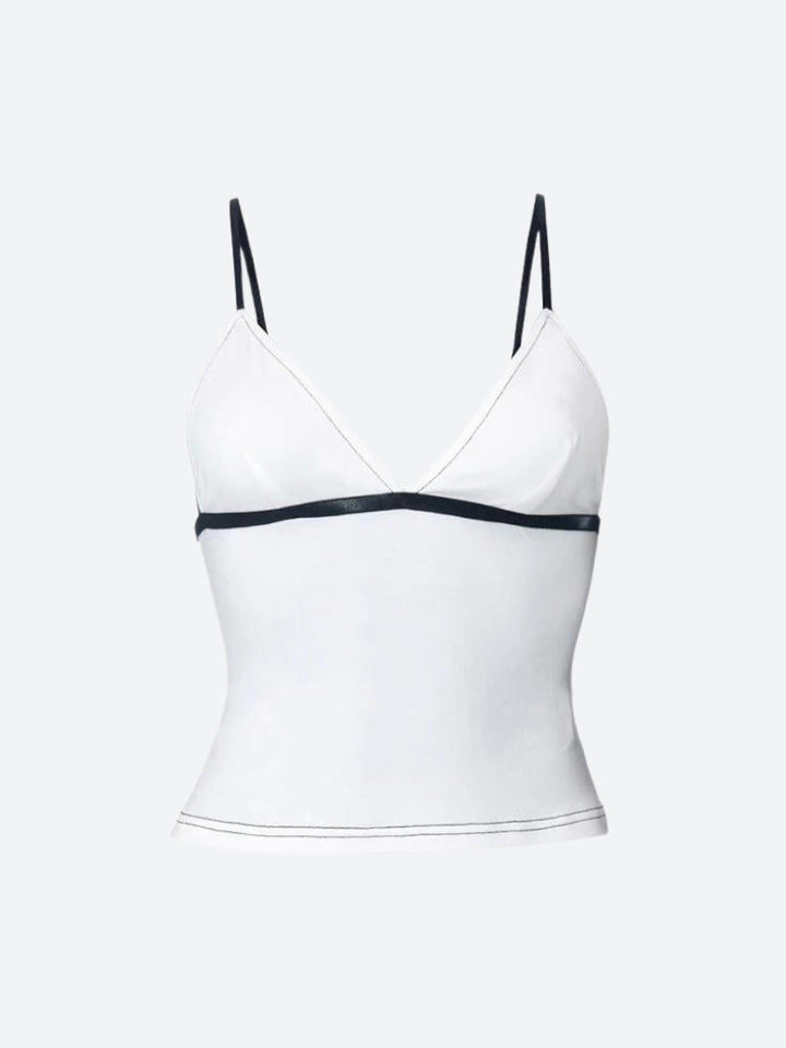 Y2K Contrast Basic Top - Vedlit