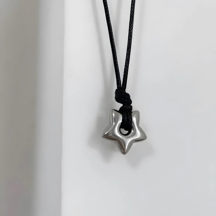 Y2K Star Cord Necklace - Vedlit