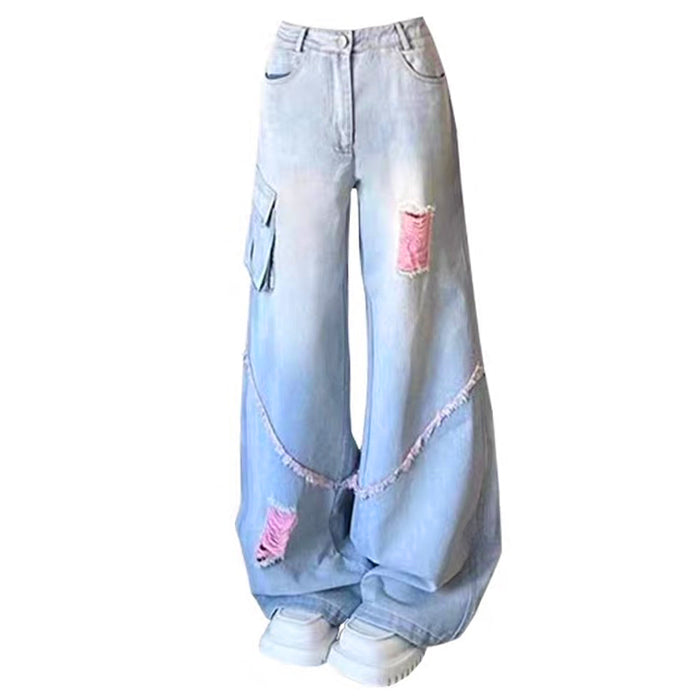 Y2K Wide Leg Jeans - Vedlit