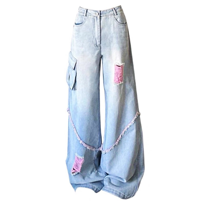 Y2K Wide Leg Jeans - Vedlit