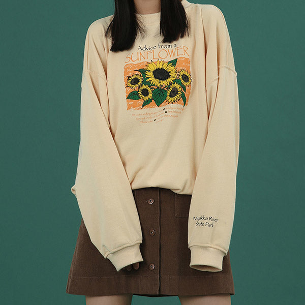 Sunflower Sweatshirt - Vedlit