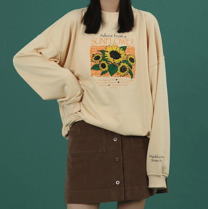Sunflower Sweatshirt - Vedlit