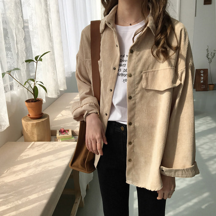 Comfy Cute Cord Shirt - Vedlit