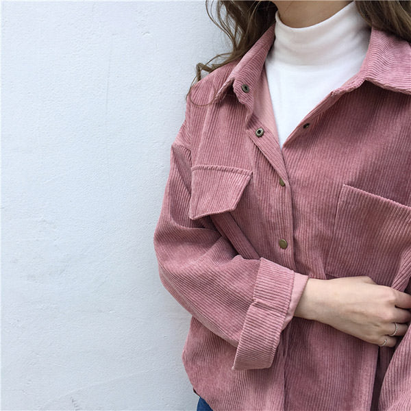 Comfy Cute Cord Shirt - Vedlit