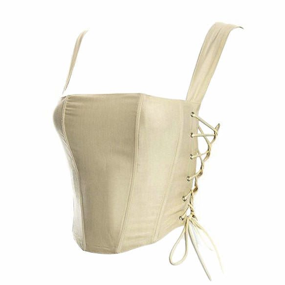 Minimalist Aesthetic Corset Top - Vedlit