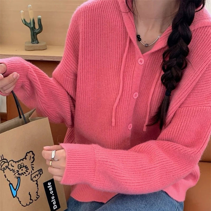 The Problem Child Knit Hoodie - Vedlit