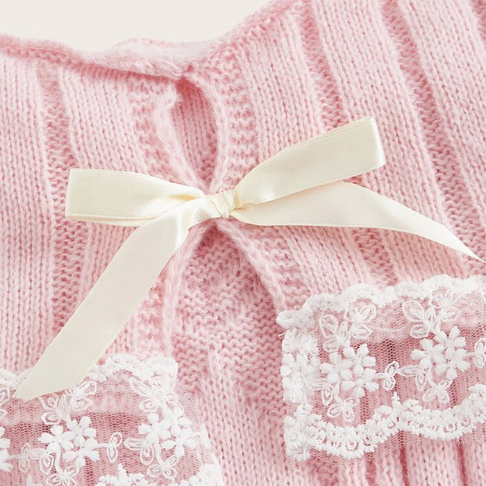 Portrait Mode Lace Sweater - Vedlit