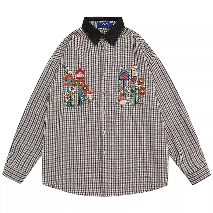 Grandma's House Long Sleeve Shirt - Vedlit