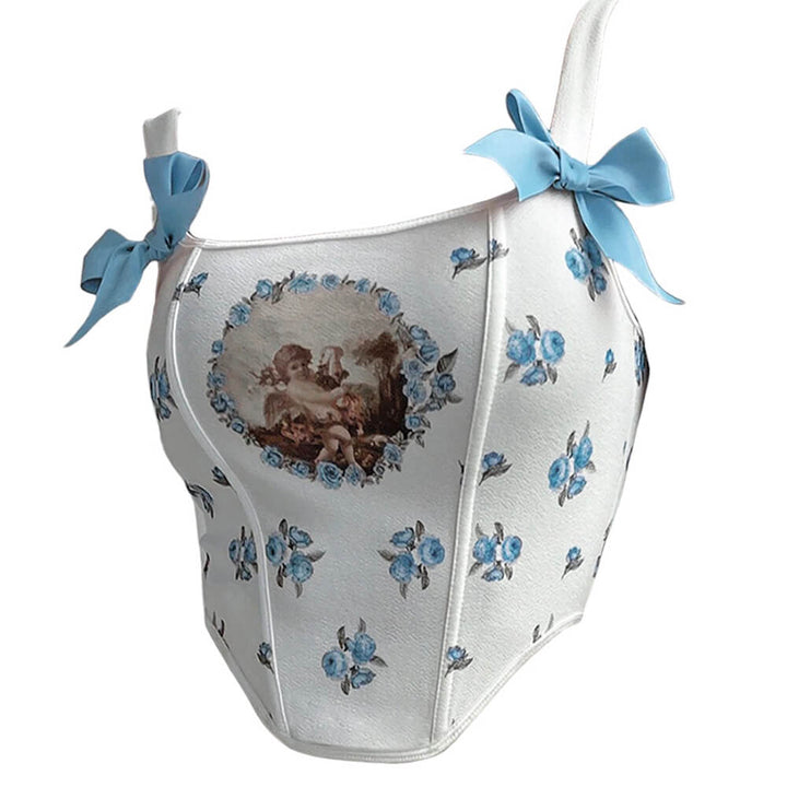 Angelcore Bow Straps Corset - Vedlit