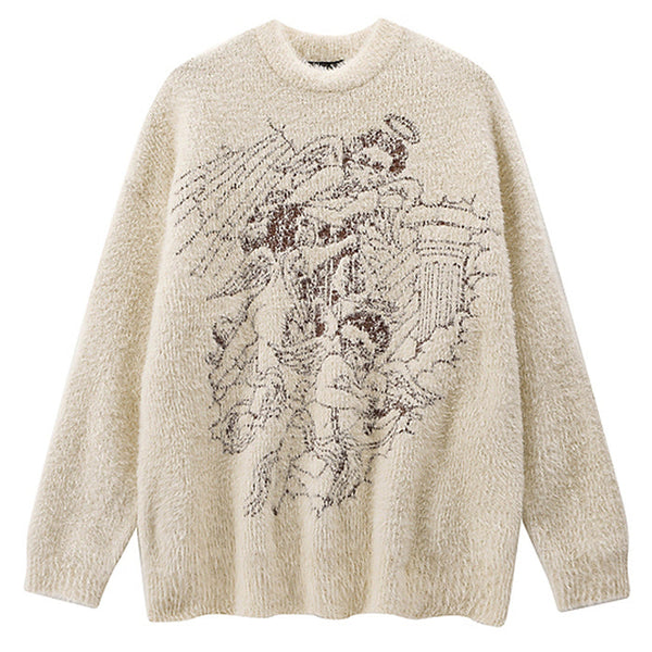 Heavenly Angels Oversized Sweater - Vedlit