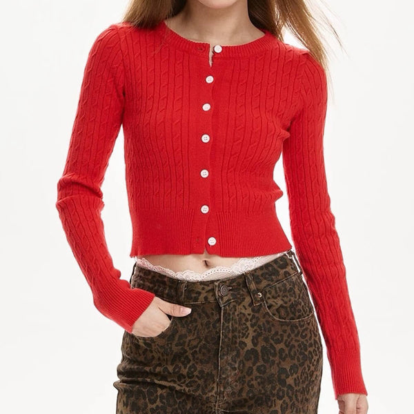 Basic Things Ribbed Long Sleeve Top - Vedlit