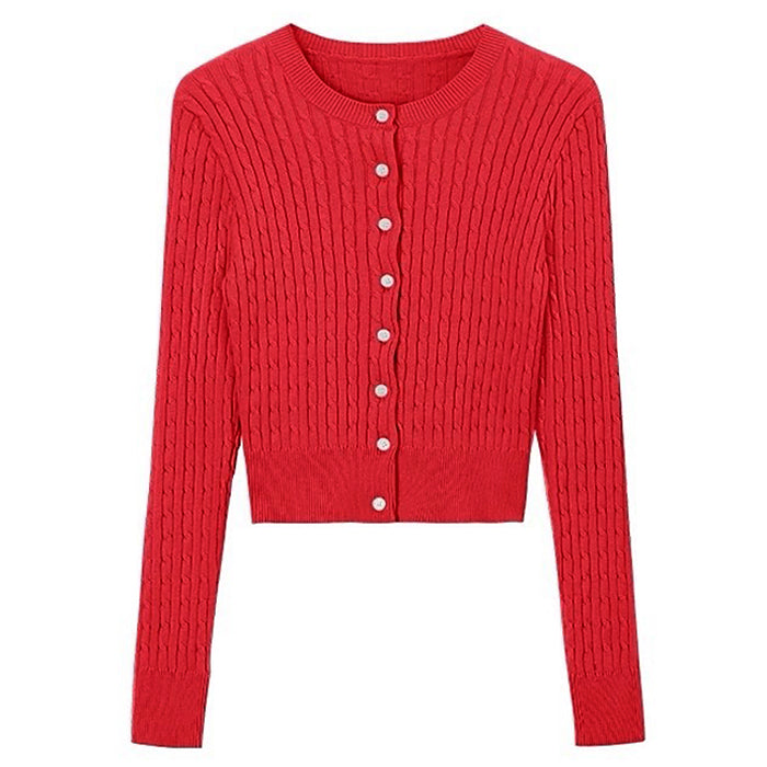 Basic Things Ribbed Long Sleeve Top - Vedlit