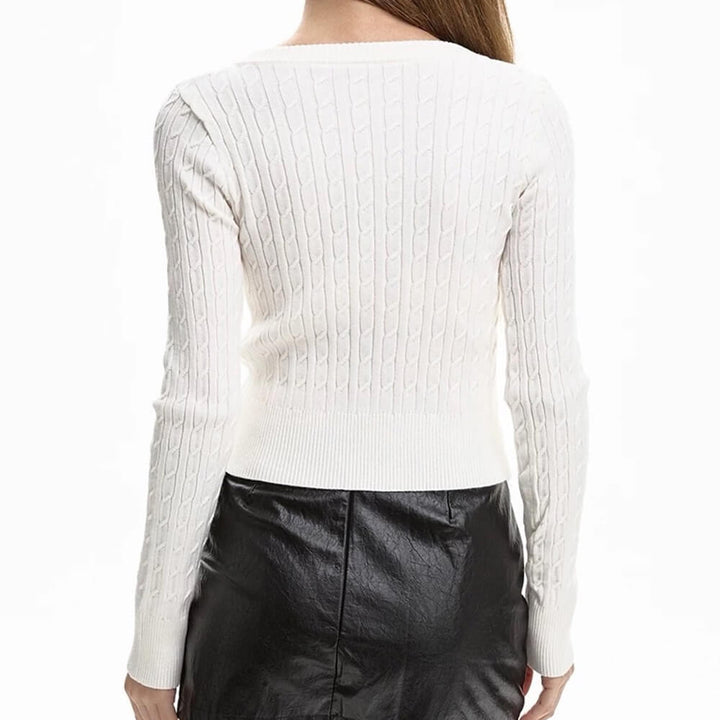 Basic Things Ribbed Long Sleeve Top - Vedlit