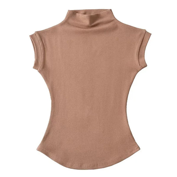 Basic Things Turtleneck Top - Vedlit
