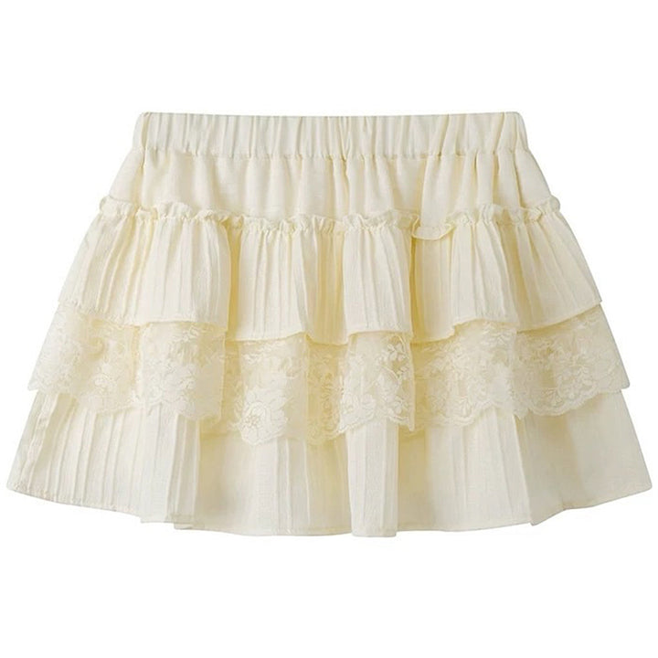 Lemon Pie Layered Skirt - Vedlit
