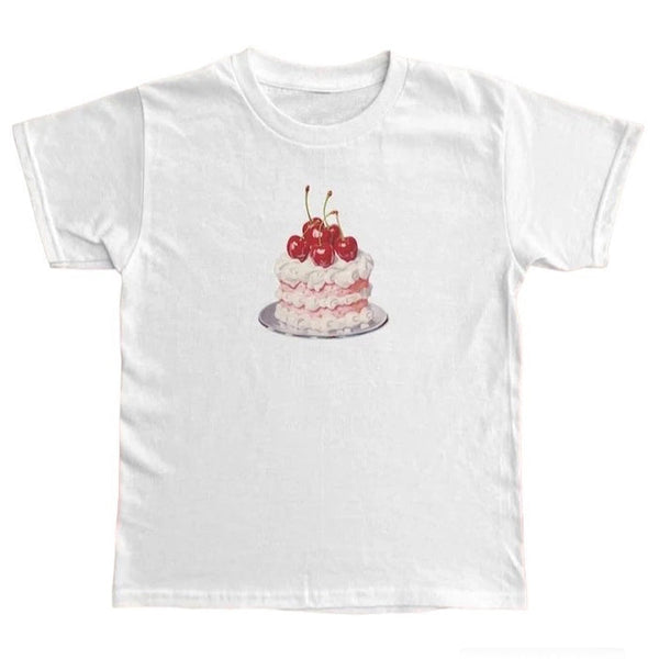 Birthday Cake Graphic Tee - Vedlit