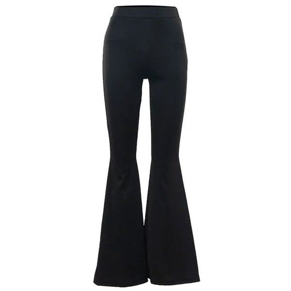 Black Flared Trousers - Vedlit