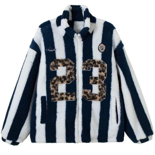 Blokette Stripe Fleece Jacket - Vedlit