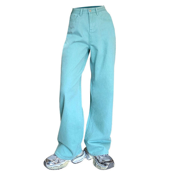 Candy Cloud High Waist Jeans - Vedlit