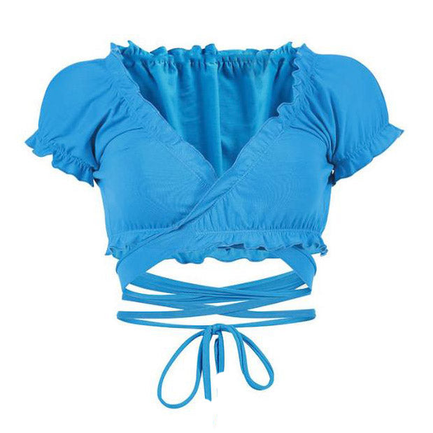 Springtime Sass Crop Top - Vedlit