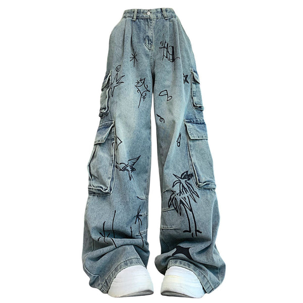 Urban Art Cargo Jeans - Vedlit