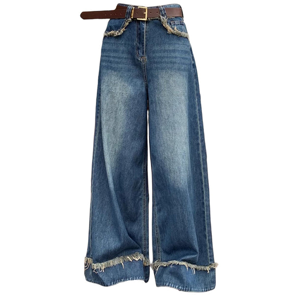 Teenage Drama Wide-Leg Jeans - Vedlit