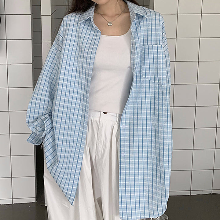 Campus Secret Plaid Shirt - Vedlit