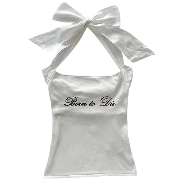 Born To Die Y2K Crop Top - Vedlit