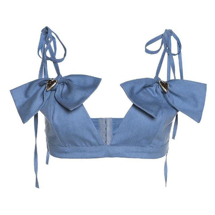 Bow Tie Backless Cami Top - Vedlit