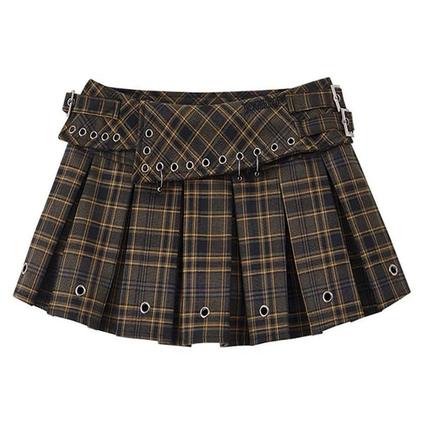 High School Crush Mini Skirt - Vedlit