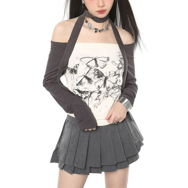 Butterfly Long Sleeve Top - Vedlit