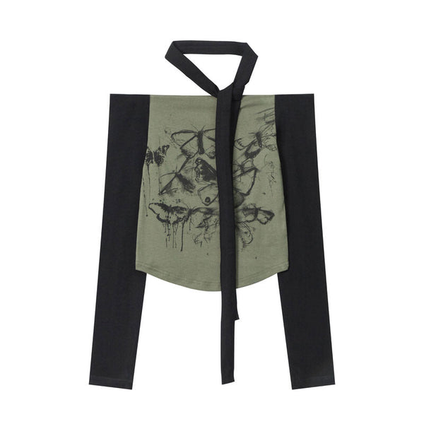 Butterfly Long Sleeve Top - Vedlit