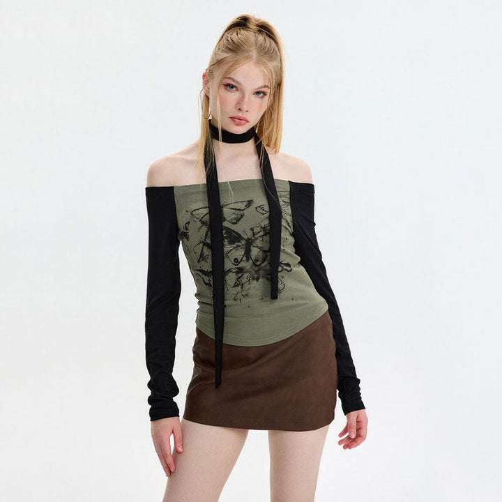 Butterfly Long Sleeve Top - Vedlit