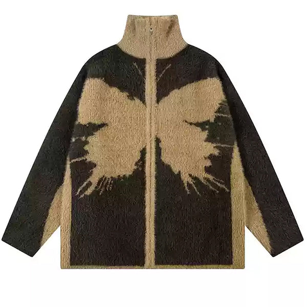 Butterfly Zip-Up Jacket - Vedlit