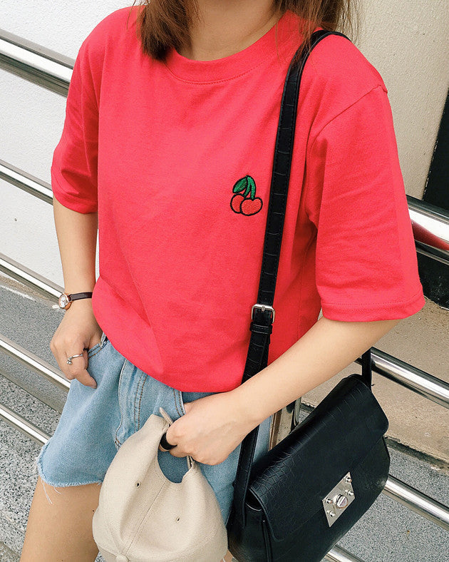 Merry Cherry T-Shirt - Vedlit
