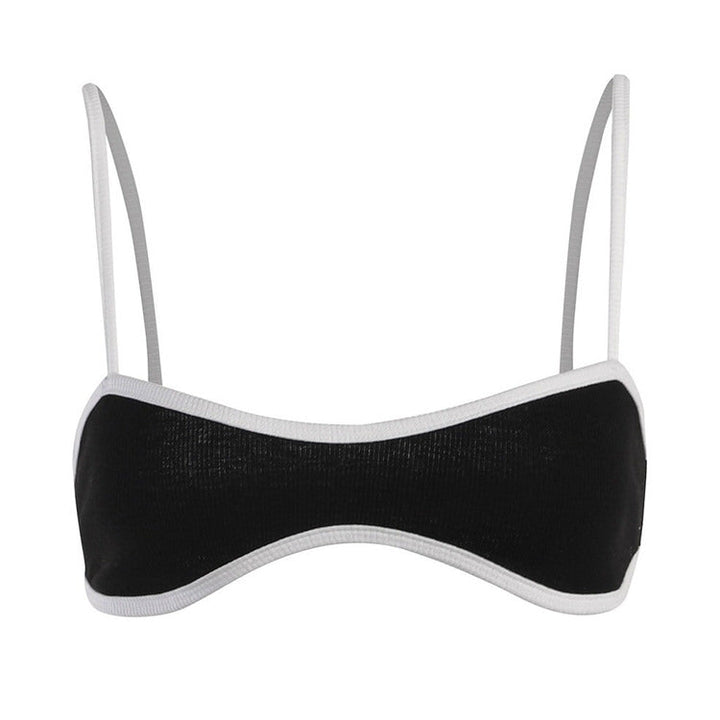 Minimalist Aesthetic Contrast Top - Vedlit