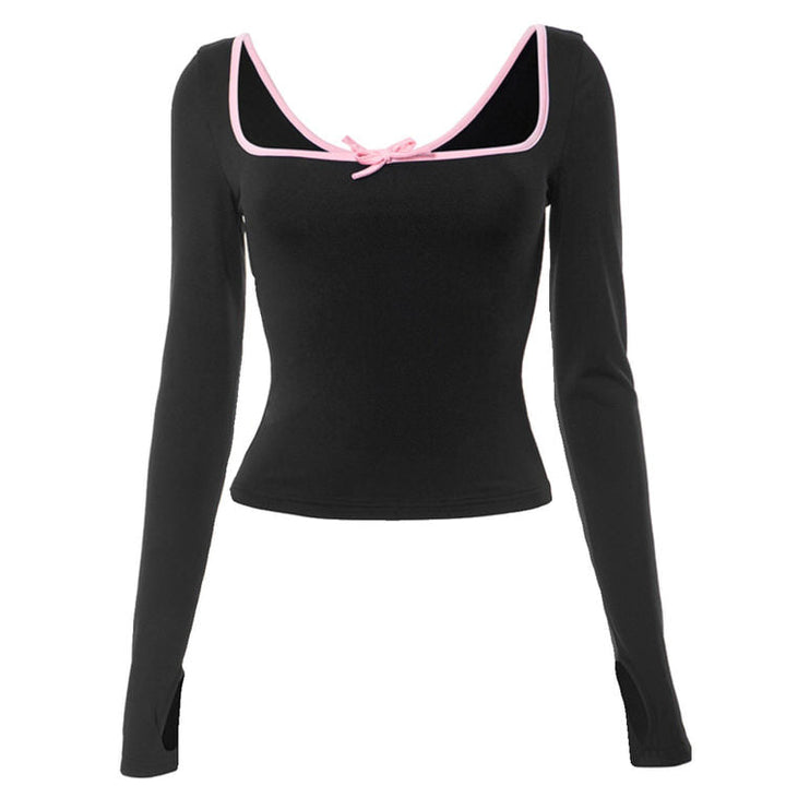 Coquette Aesthetic Long Sleeve Top - Vedlit