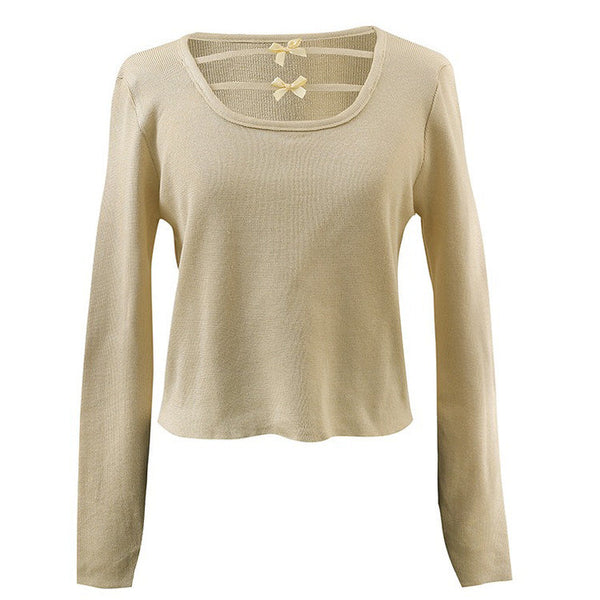Coquette Aesthetic Long Sleeve Top - Vedlit