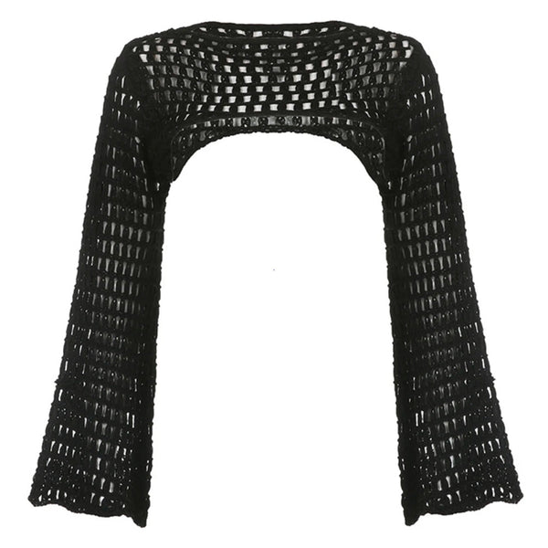 Crochet Bolero Shrug Top - Vedlit