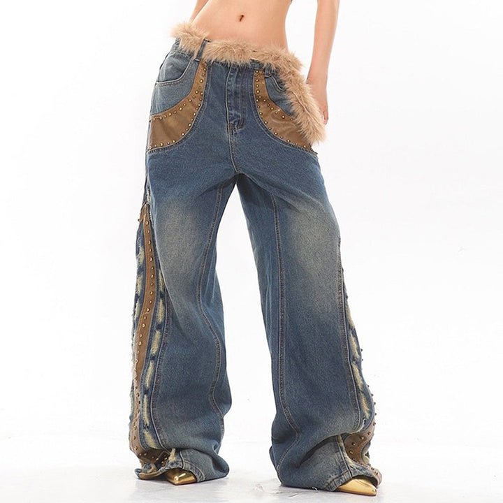 Wild West Fur Jeans - Vedlit