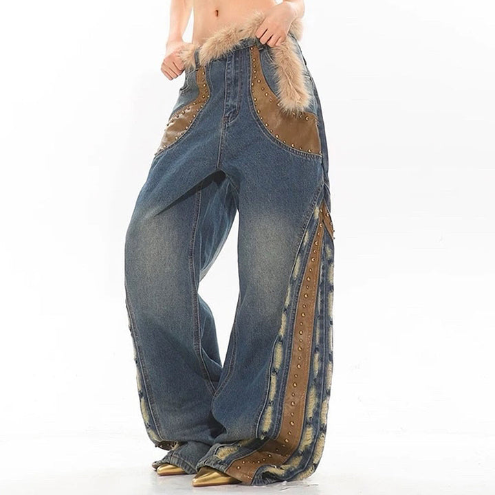 Wild West Fur Jeans - Vedlit