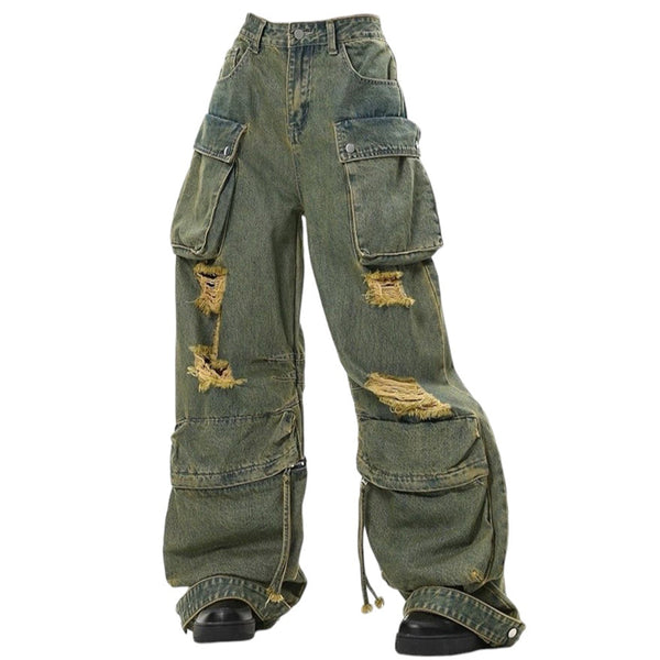 Itz No Big Deal Cargo Jeans - Vedlit