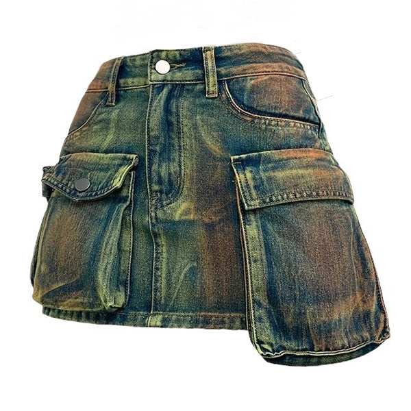 Fairy Grunge Cargo Skirt - Vedlit