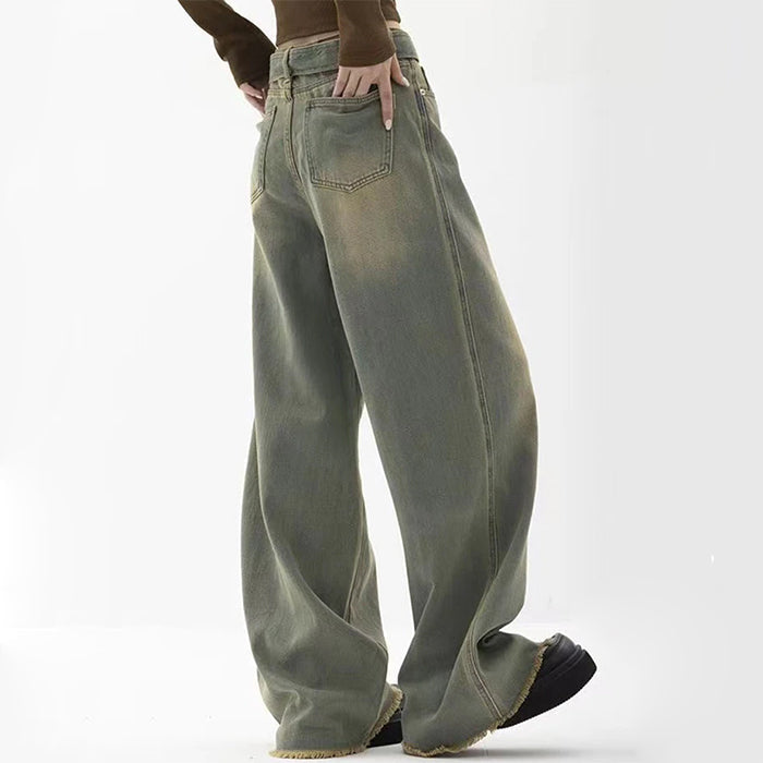 Fairy Grunge Washed Jeans - Vedlit