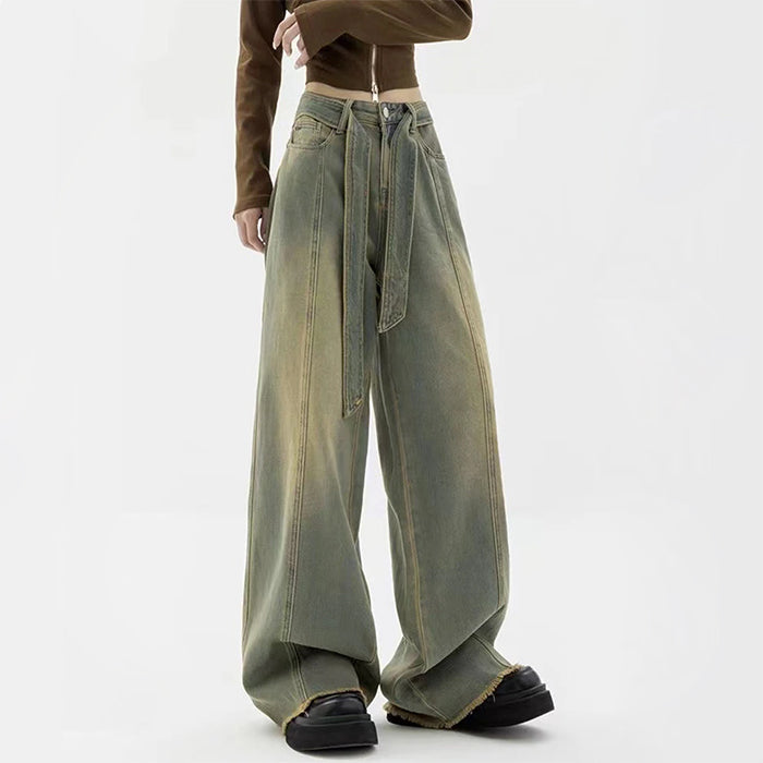 Fairy Grunge Washed Jeans - Vedlit