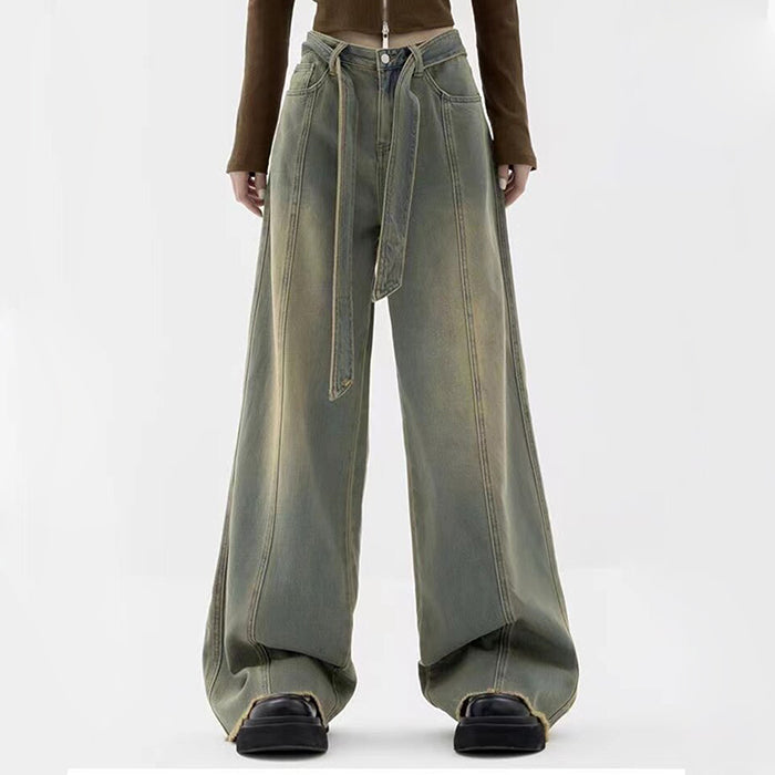 Fairy Grunge Washed Jeans - Vedlit