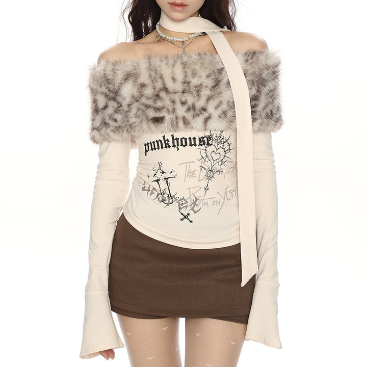 Ferocious Fancy Off-Shoulder Top - Vedlit