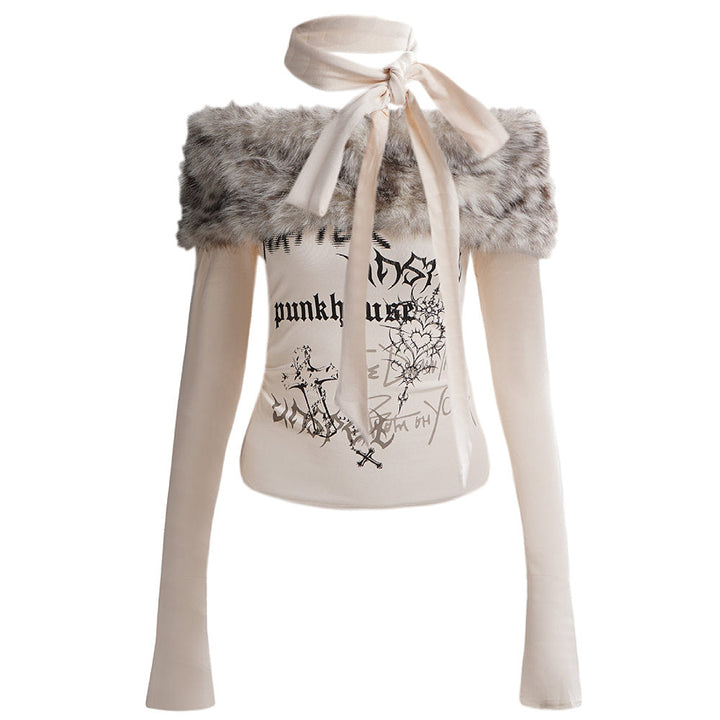 Ferocious Fancy Off-Shoulder Top - Vedlit